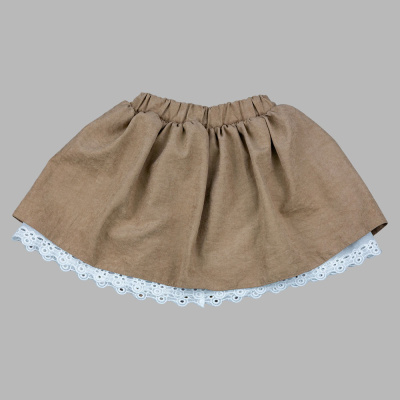 Юбка Чуди Кидс 650262Ц2-2 бежевый 01